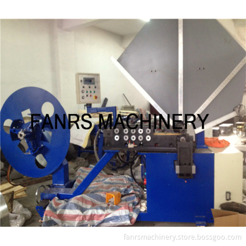 2mm Thickness Air Round Spiral Duct Forming Machine with Auto Alarm and Urgent Stop